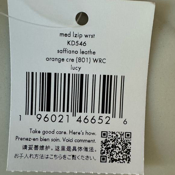 Kate Spade Lucy Medium L-Zip wristlet/wallet - Picture 5 of 5